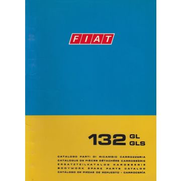 Fiat 132 GL / GLS (1974)  - Ersatzteilkatalog Karosserie