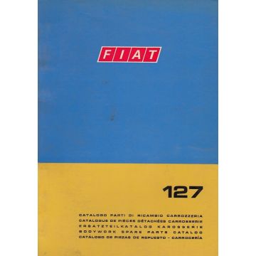 Fiat 127 (1971)  - Ersatzteilkatalog Karosserie