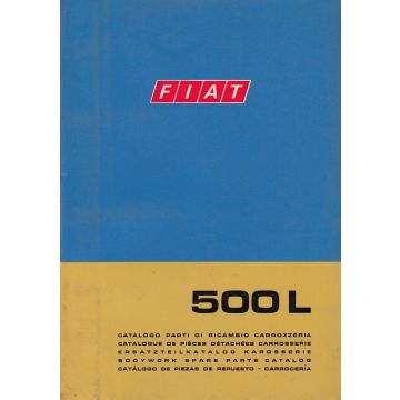 Fiat 500 Typ L (1968)  - Ersatzteilkatalog Karosserie