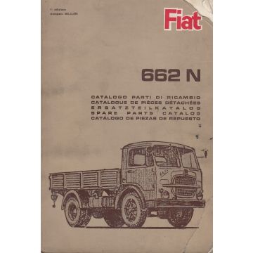 Fiat 662N (1964)  - Ersatzteilkatalog
