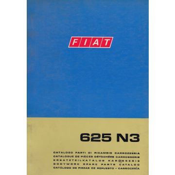 Fiat 625 N3 (1970)  - Ersatzteilkatalog Karosserie