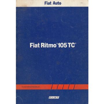 Fiat Ritmo 105 TC (1981)  - Werkstatthandbuch Erweiterung
