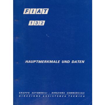 Fiat 132 (1972) - Hauptmerkmale und Daten