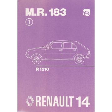 Renault 14 / R14 - R1210 (1976) - Werkstatthandbuch