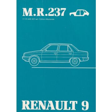 Renault 9 / R9 (1981) Karosserie - Werkstatthandbuch