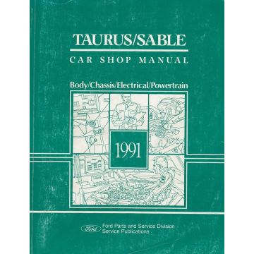 Ford Taurus / Sable (1991) - Car Shop Manual Werkstatthandbuch