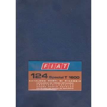 Fiat 124 Special T 1600 (1972)  - Ersatzteilkatalog