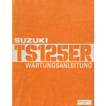 Suzuki TS 125 ER (1973-1979) Wartungsanleitung