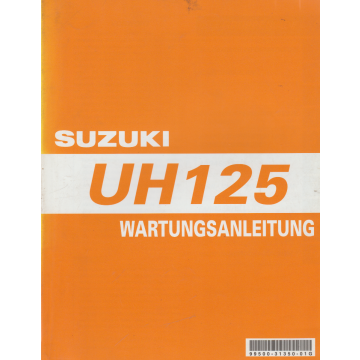 Suzuki UH 125 (2007) Wartungsanleitung