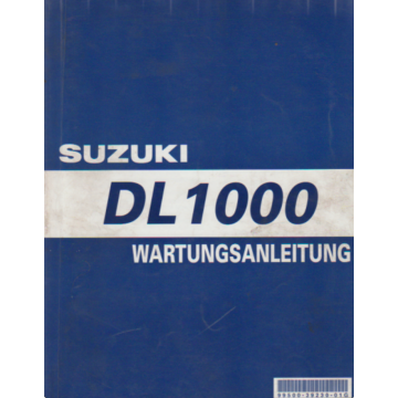 Suzuki DL1000 V-Strom (2002-2003) Wartungsanleitung