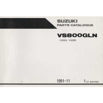 Suzuki VS 800 GLN (1991-2000) Parts Catalogue