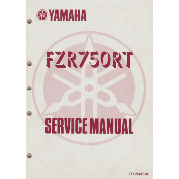 Yamaha FZR 750 RT (1988-1992) Service Manual