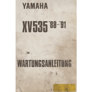 Yamaha XV 535 (1988-1991) Wartungsanleitung
