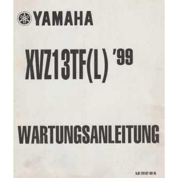 Yamaha XVZ1300TF Royal Star Venture L (1999-2004) Werkstatthandbuch