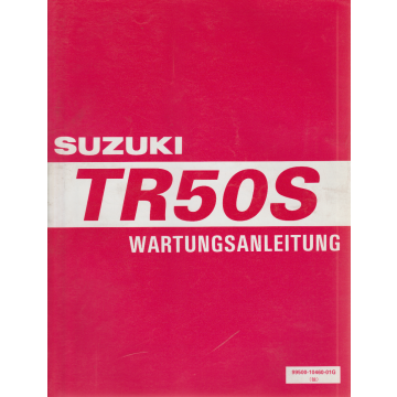 Suzuki TR 50 S (1998-1999) Wartungsanleitung