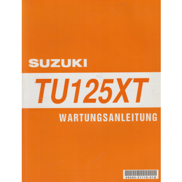 Suzuki TU 125 XT  (1999-1999) Wartungsanleitung