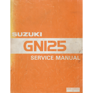 Suzuki GN 125 (1983-1994) Service Manual
