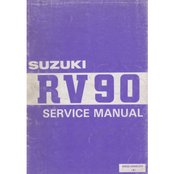 Suzuki RV 90 (1973-1974) Service Manual