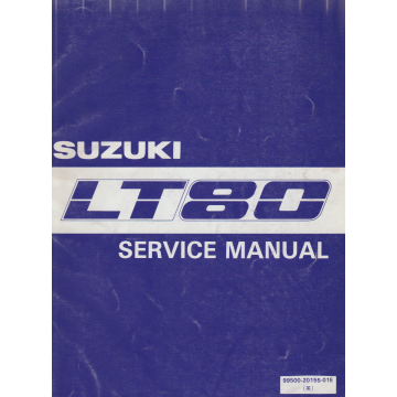 Suzuki LT 80 (1988-1993) Servie Manual