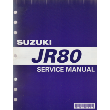 Suzuki JR 80 (2000-2001) Service Manual
