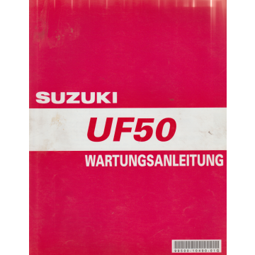 Suzuki UF 50 (2000-2002) Wartungsanleitung