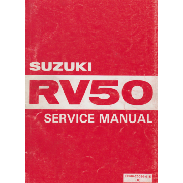 Suzuki RV 50 (1972-1973) Service Manual 