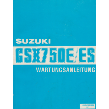 Suzuki GSX 750 E/ES (1984-1986) Wartungsanleitung