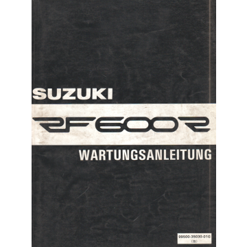 Suzuki RF 600 R (1993-1994) Wartungsanleitung