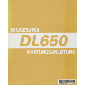 Suzuki DL 650 (2003-2007) Wartungsanleitung