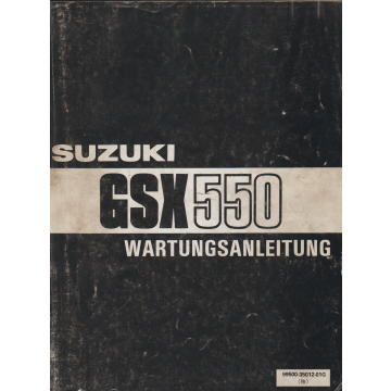 Suzuki GSX 550 (1984-1986) Wartungsanleitung