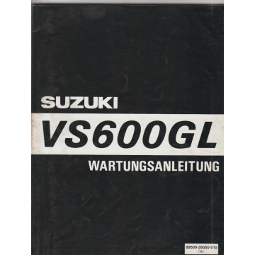 Suzuki VS 600 GL (1995-1996) Wartungsanleitung
