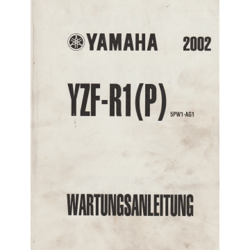 Yamaha YZF-R1 (2002-2003) Wartungsanleitung