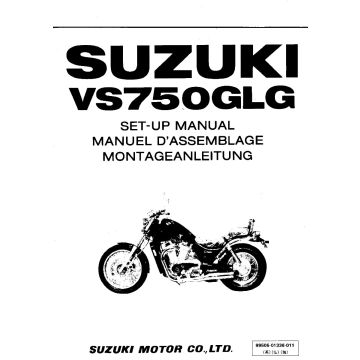 Suzuki VS 750 GLG (1985) Montageanleitung