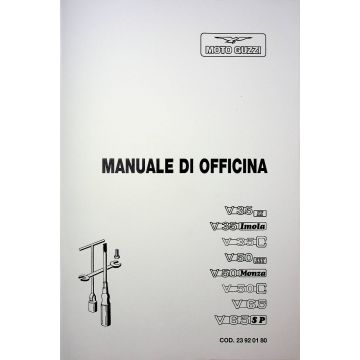 Moto Guzzi V35 / V50 / V65 (1981-1986) Manuale di Officina
