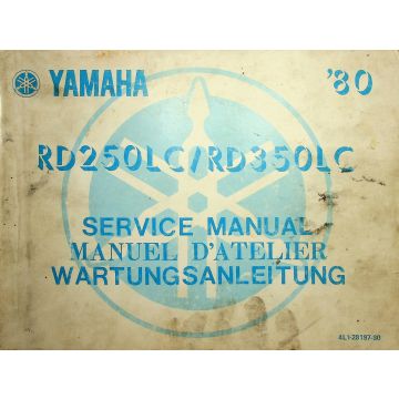 Yamaha RD 250 LC / RD 350 LC (1973-1979) Wartungsanleitung