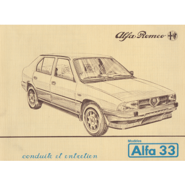 Alfa Romeo 33 Uso e Manutenzione