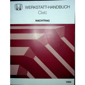 Honda Civic (1993) Werkstatthandbuch Nachtrag