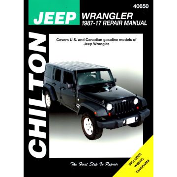 Jeep Wrangler (1987-2017) Repair Manual Chilton Reparaturanleitung 
