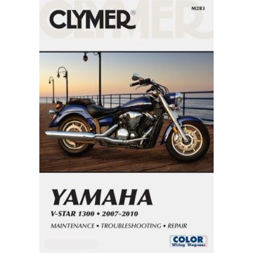 Yamaha V-Star 1300 (2007-2010) Repair Manual Clymer Reparaturanleitung