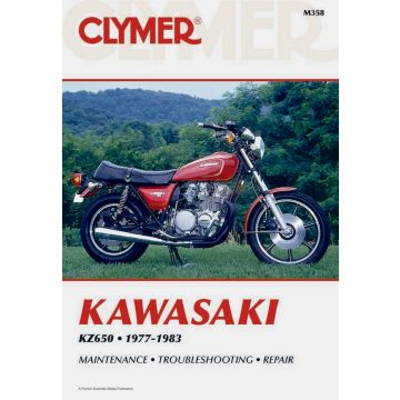 Kawasaki KZ650 (1977-1983) Repair Manual Clymer Reparaturanleitung 