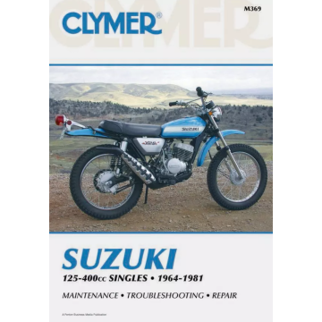 Suzuki 125-400cc (1964-1981) Repair Manual Clymer Reparaturanleitung 