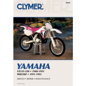 Yamaha YZF250 (1988-1993) Repair Manual Clymer Reparaturanleitung 