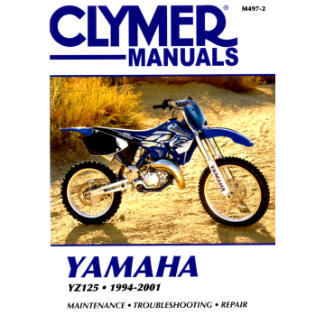 Yamaha YZ125 (1994-2001) Repair Manual Clymer Reparaturanleitung