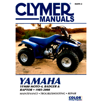 Yamaha YFM80 (1985-2008) Repair Manual Clymer Reparaturanleitung
