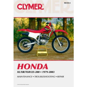 Honda XL XR TLR125-200 (1979-2003) Repair Manual Clymer Reparaturanleitung