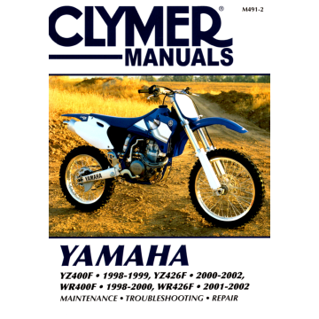 Yamaha YZ400F (1998-2002) Repair Manual Clymer Reparaturanleitung