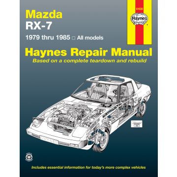 Mazda RX-7 (1979-1985) Repair Manual Haynes Reparaturanleitung