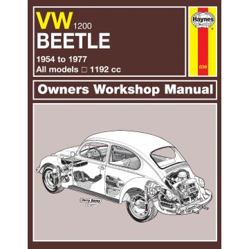 VW Beetle 1200 (1954-1977) Repair Manual Haynes Reparaturanleitung 