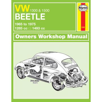 VW Beetle 1300 1500 (1965-1975) Repair Manual Haynes Reparaturanleitung 