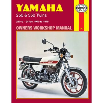 Yamaha 250 Twins (1970-1979) Repair Manual Haynes Reparaturanleitung